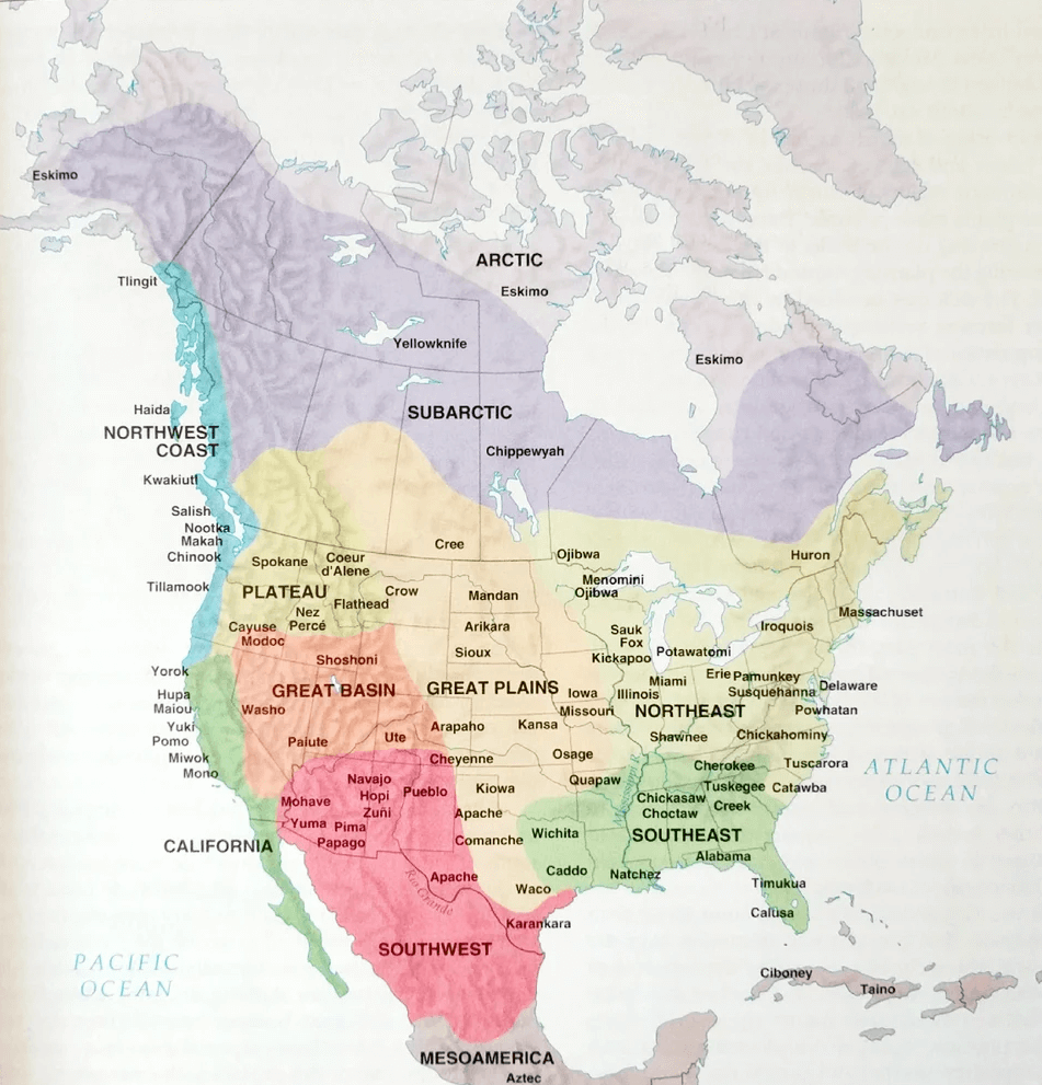 tribe map